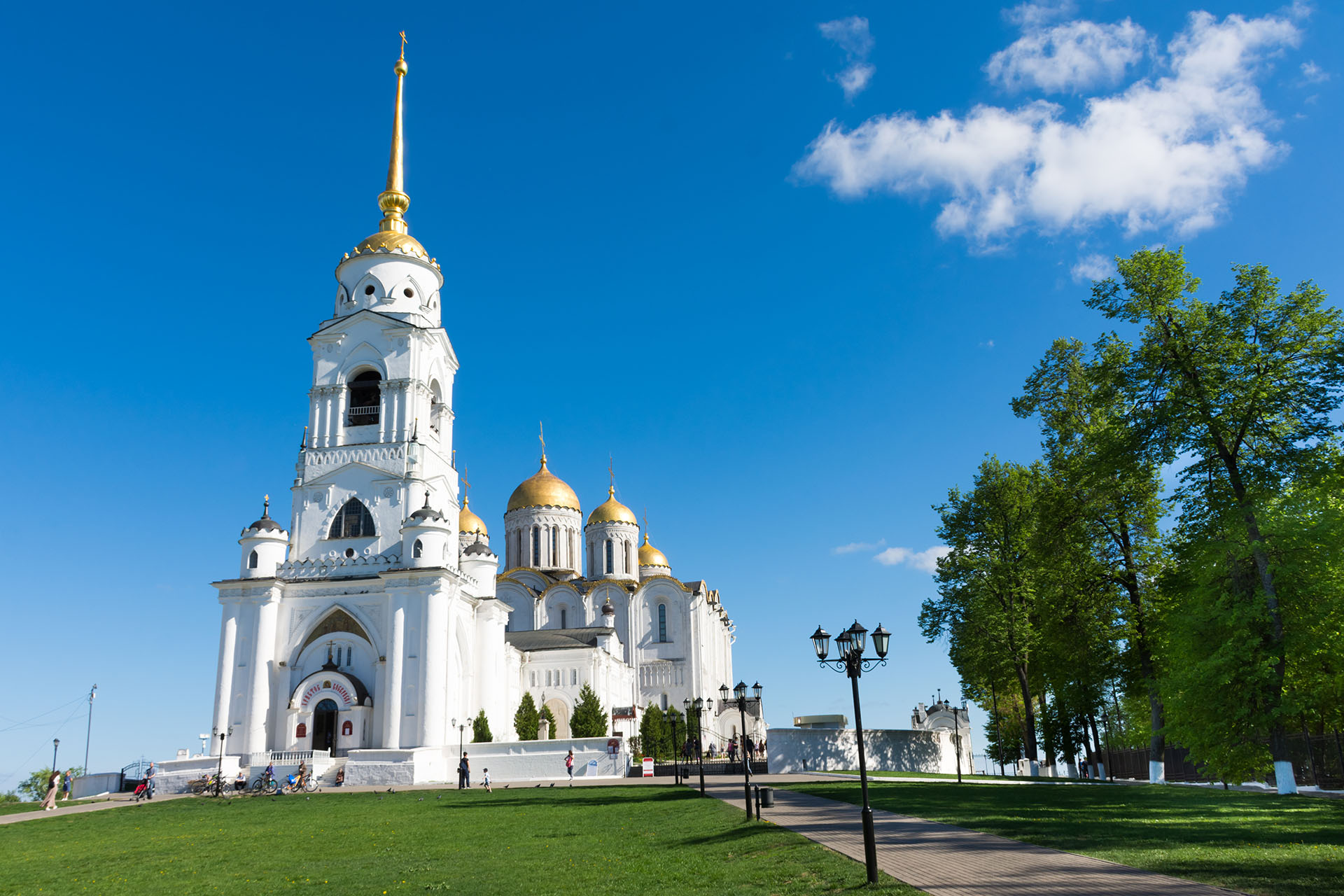 Vladimir. View of the assumption Cathedral.